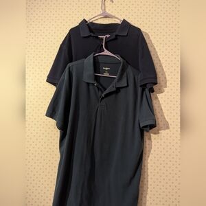 🖤 💙 Goodfellow & Co. XL Men's Polo Shirts 2 Cotton/Poly